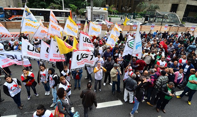 Centrais Sindicais fazem ato na segunda (dia 3) em defesa dos empregos e dos direitos